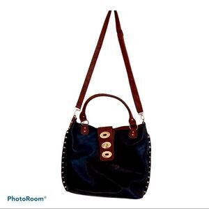 Victoria Elizabeth Dual Leather Purse